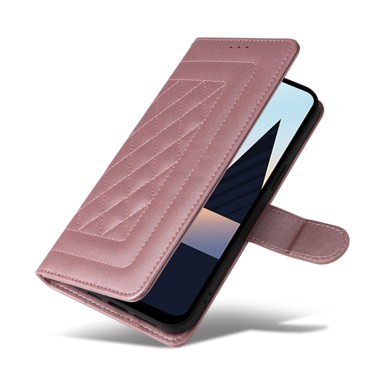 For OPPO A93 4G / F17 Pro Diamond Lattice Leather Flip Phone Case