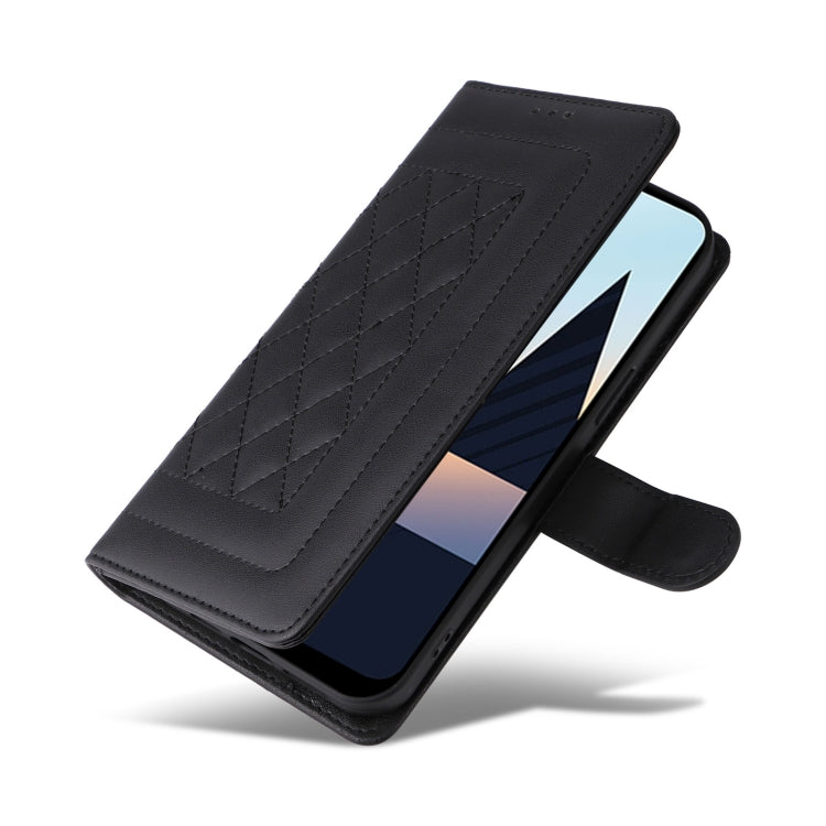 For OPPO A93 4G / F17 Pro Diamond Lattice Leather Flip Phone Case