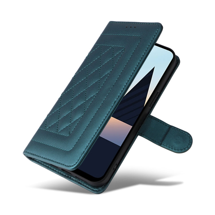 For OPPO A93 4G / F17 Pro Diamond Lattice Leather Flip Phone Case
