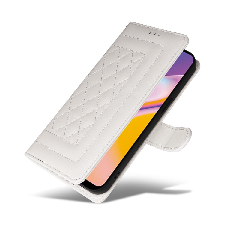 For OPPO A94 / F19 Pro Diamond Lattice Leather Flip Phone Case