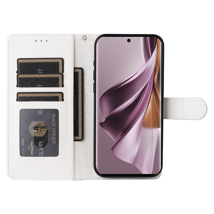 For OPPO Reno10 5G / Reno10 Pro 5G Diamond Lattice Leather Flip Phone Case