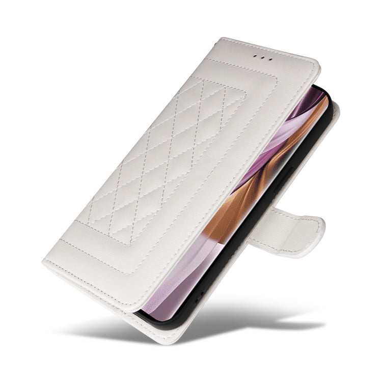 For OPPO Reno10 5G / Reno10 Pro 5G Diamond Lattice Leather Flip Phone Case