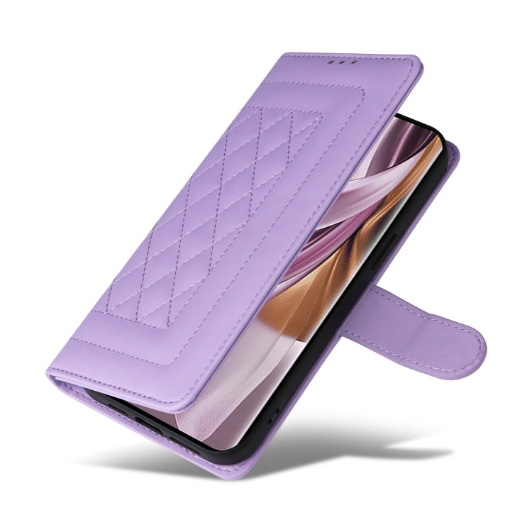 For OPPO Reno10 5G / Reno10 Pro 5G Diamond Lattice Leather Flip Phone Case