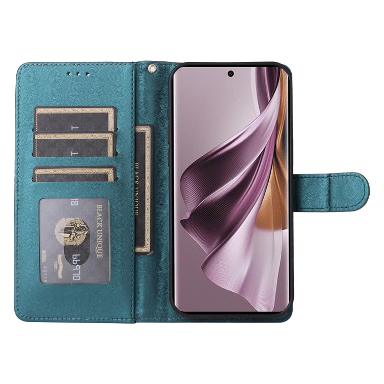 For OPPO Reno10 5G / Reno10 Pro 5G Diamond Lattice Leather Flip Phone Case