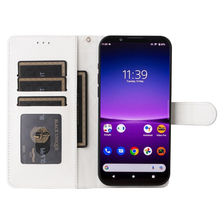 For Sony Xperia 1 IV Diamond Lattice Leather Flip Phone Case
