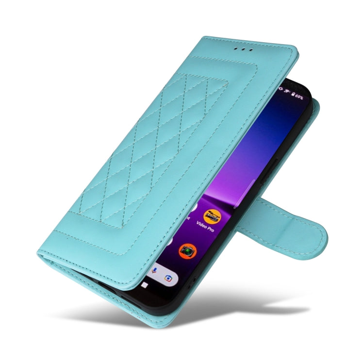 For Sony Xperia 1 IV Diamond Lattice Leather Flip Phone Case