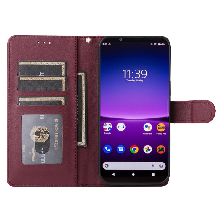 For Sony Xperia 1 IV Diamond Lattice Leather Flip Phone Case