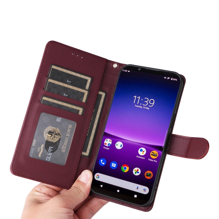 For Sony Xperia 1 IV Diamond Lattice Leather Flip Phone Case