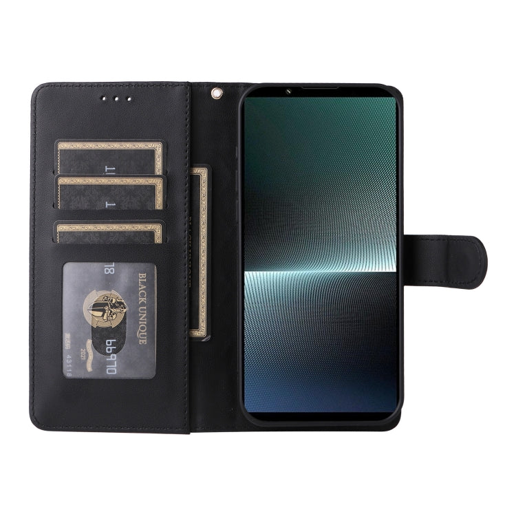 For Sony Xperia 1 V Diamond Lattice Leather Flip Phone Case