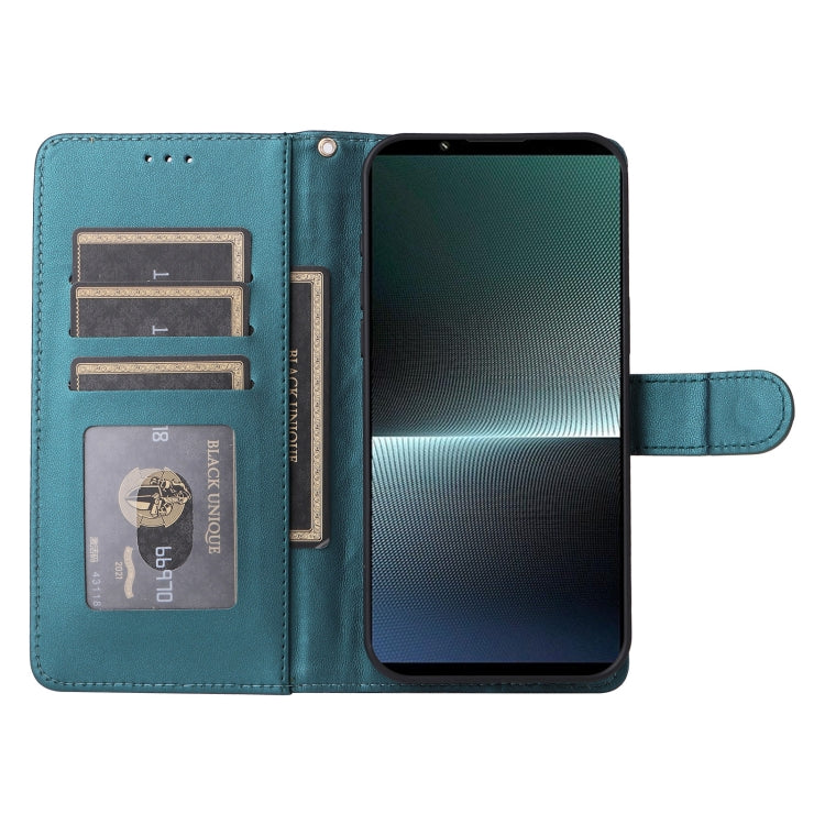 For Sony Xperia 1 V Diamond Lattice Leather Flip Phone Case