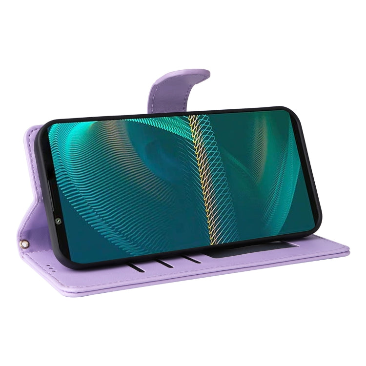 For Sony Xperia 5 III Diamond Lattice Leather Flip Phone Case