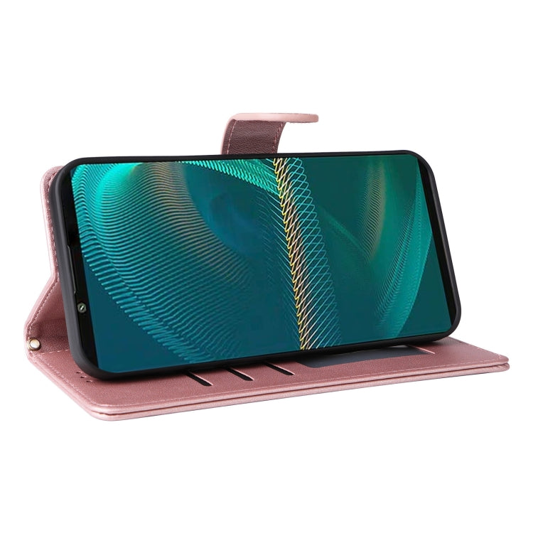 For Sony Xperia 5 III Diamond Lattice Leather Flip Phone Case