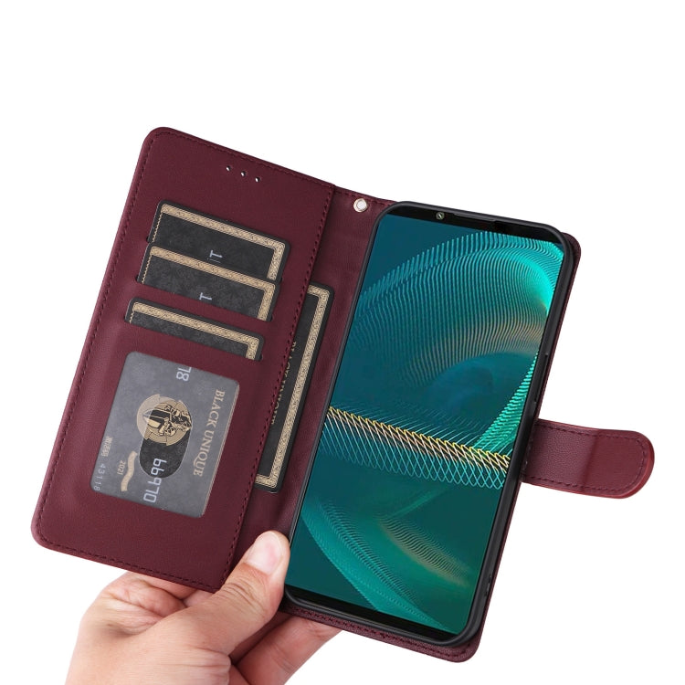 For Sony Xperia 5 III Diamond Lattice Leather Flip Phone Case