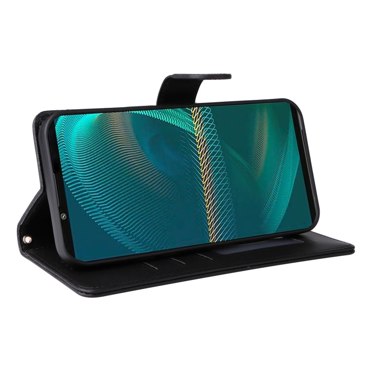 For Sony Xperia 5 III Diamond Lattice Leather Flip Phone Case