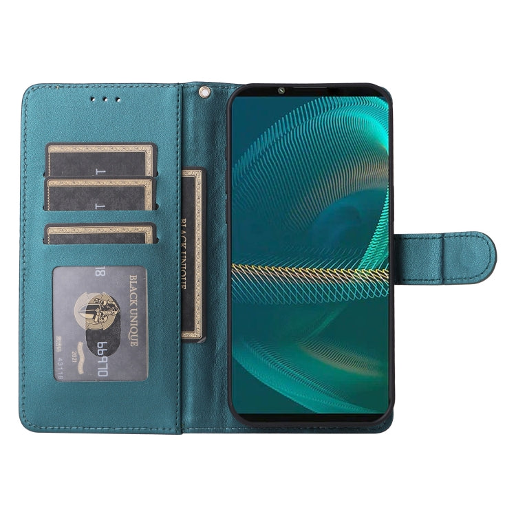 For Sony Xperia 5 III Diamond Lattice Leather Flip Phone Case