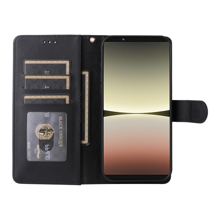 For Sony Xperia 5 IV Diamond Lattice Leather Flip Phone Case