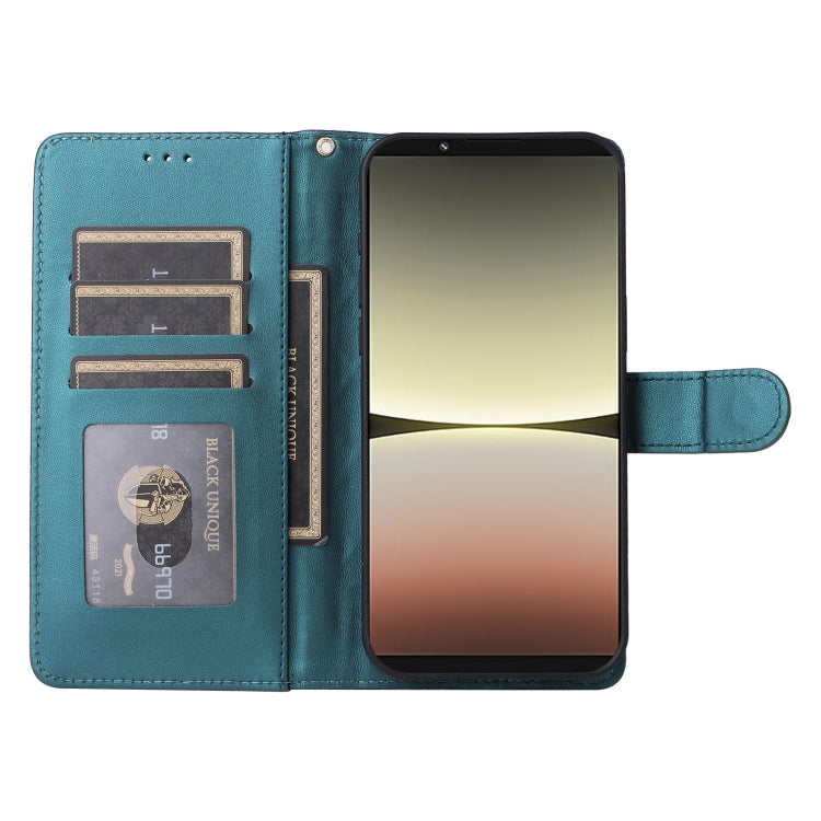 For Sony Xperia 5 IV Diamond Lattice Leather Flip Phone Case