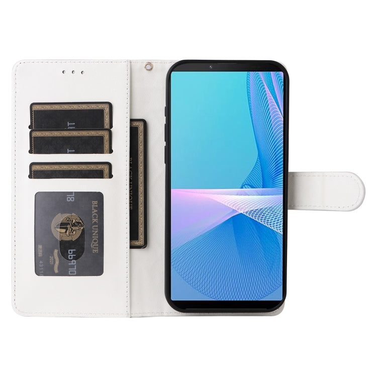 For Sony Xperia 10 III Diamond Lattice Leather Flip Phone Case