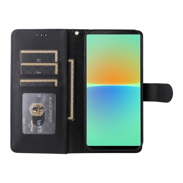 For Sony Xperia 10 IV Diamond Lattice Leather Flip Phone Case