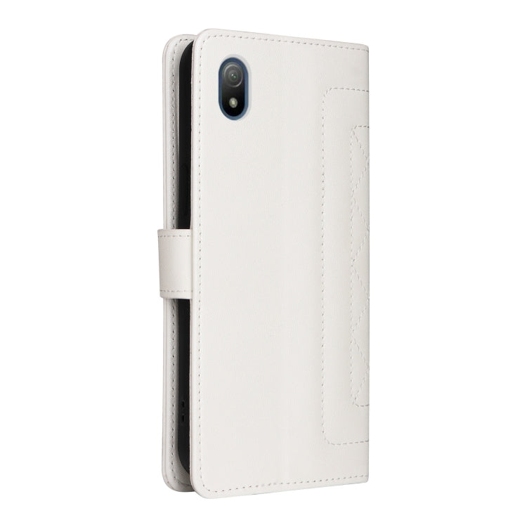 For Sony Xperia Ace III Diamond Lattice Leather Flip Phone Case