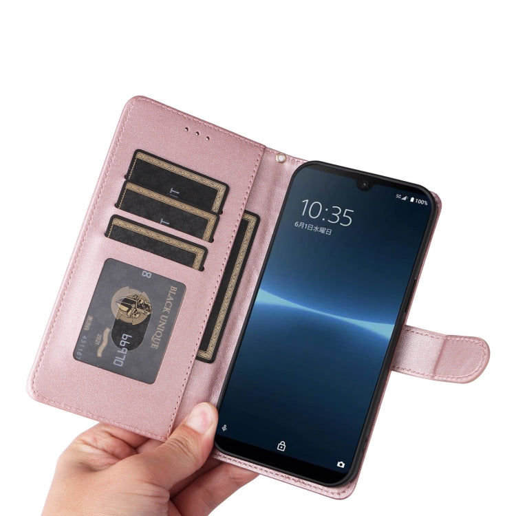 For Sony Xperia Ace III Diamond Lattice Leather Flip Phone Case