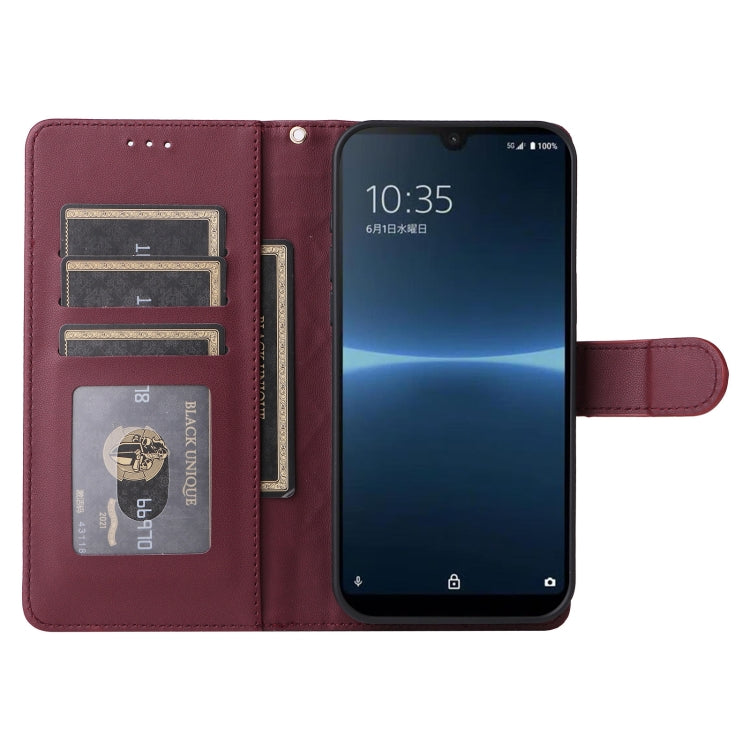 For Sony Xperia Ace III Diamond Lattice Leather Flip Phone Case