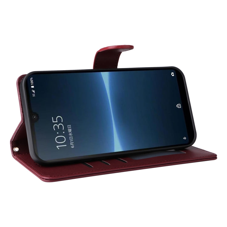 For Sony Xperia Ace III Diamond Lattice Leather Flip Phone Case