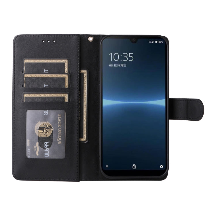 For Sony Xperia Ace III Diamond Lattice Leather Flip Phone Case