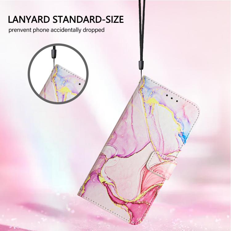For Nothing Phone 4a PT003 Marble Pattern Flip Leather Phone Case