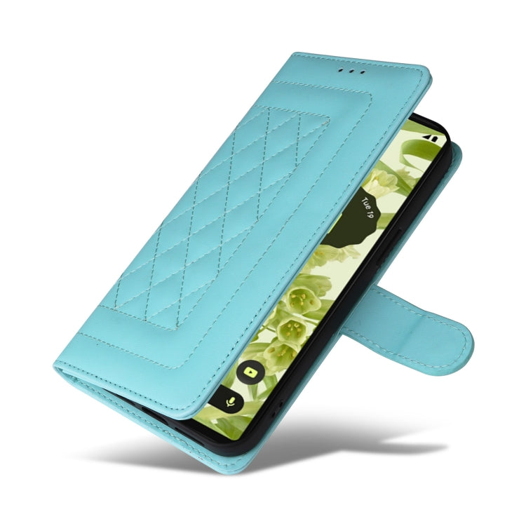 For Google Pixel 6 Diamond Lattice Leather Flip Phone Case