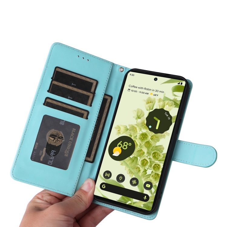For Google Pixel 6 Diamond Lattice Leather Flip Phone Case