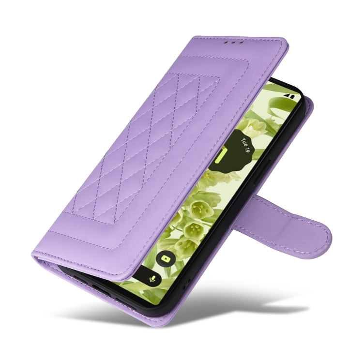 For Google Pixel 6 Diamond Lattice Leather Flip Phone Case