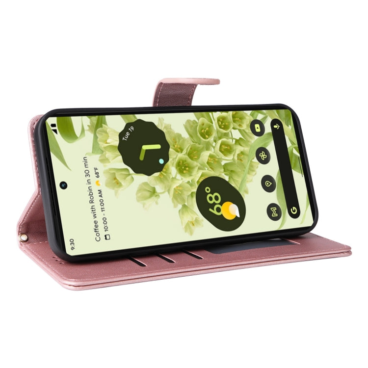 For Google Pixel 6 Diamond Lattice Leather Flip Phone Case