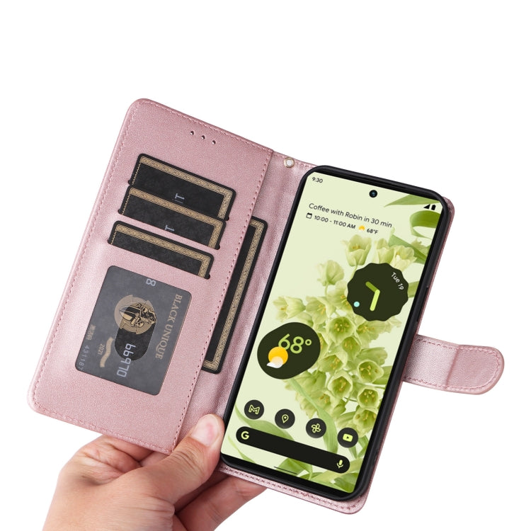 For Google Pixel 6 Diamond Lattice Leather Flip Phone Case