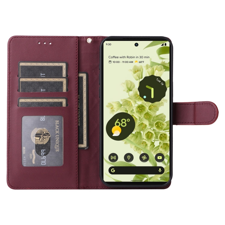 For Google Pixel 6 Diamond Lattice Leather Flip Phone Case