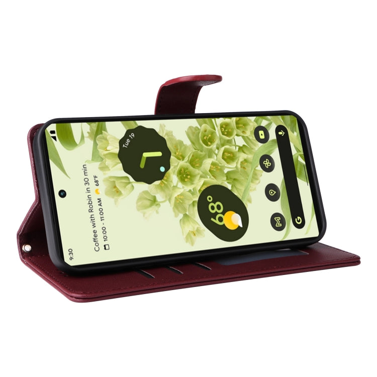 For Google Pixel 6 Diamond Lattice Leather Flip Phone Case