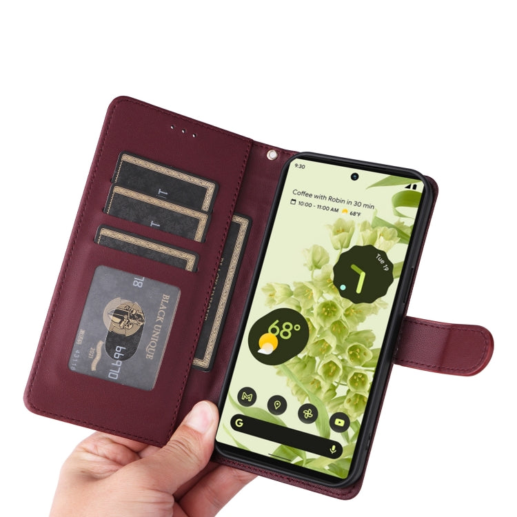 For Google Pixel 6 Diamond Lattice Leather Flip Phone Case