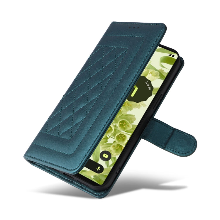 For Google Pixel 6 Diamond Lattice Leather Flip Phone Case