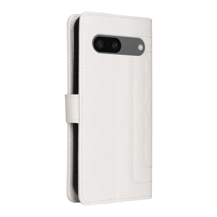 For Google Pixel 7 Diamond Lattice Leather Flip Phone Case