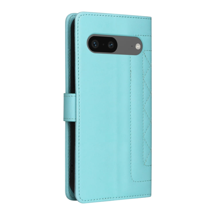 For Google Pixel 7 Diamond Lattice Leather Flip Phone Case