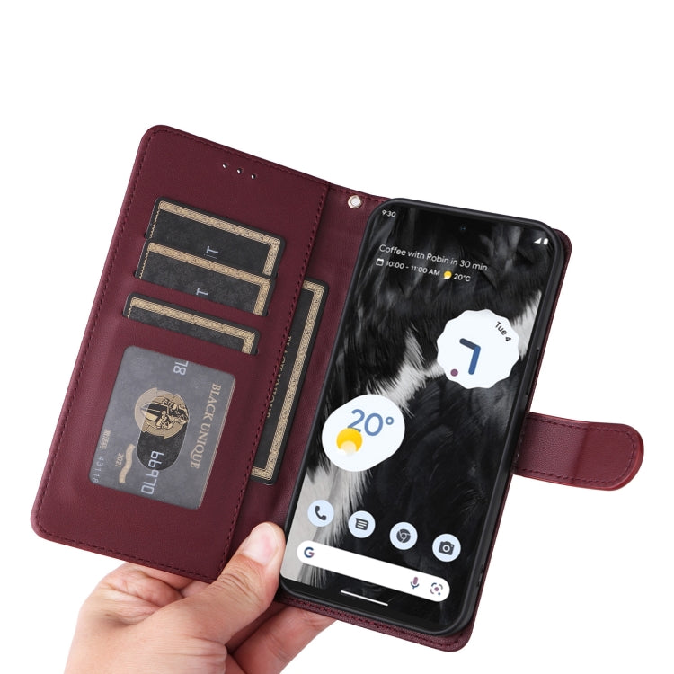 For Google Pixel 7 Diamond Lattice Leather Flip Phone Case