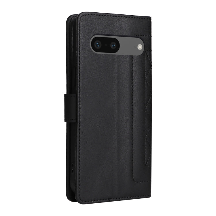 For Google Pixel 7 Diamond Lattice Leather Flip Phone Case