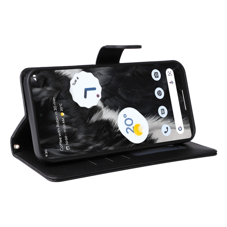 For Google Pixel 7 Diamond Lattice Leather Flip Phone Case