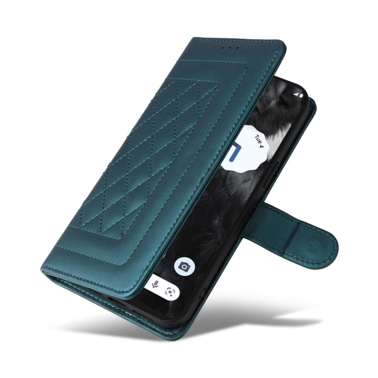 For Google Pixel 7 Diamond Lattice Leather Flip Phone Case