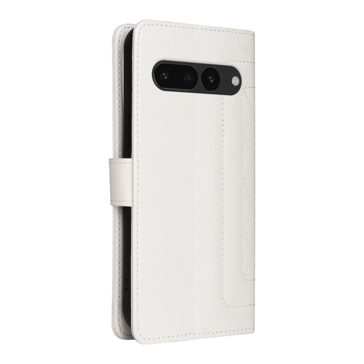 For Google Pixel 7 Pro Diamond Lattice Leather Flip Phone Case