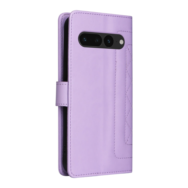For Google Pixel 7 Pro Diamond Lattice Leather Flip Phone Case