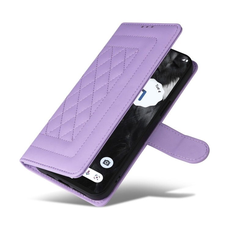 For Google Pixel 7 Pro Diamond Lattice Leather Flip Phone Case