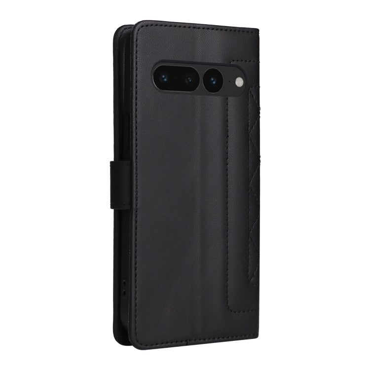 For Google Pixel 7 Pro Diamond Lattice Leather Flip Phone Case