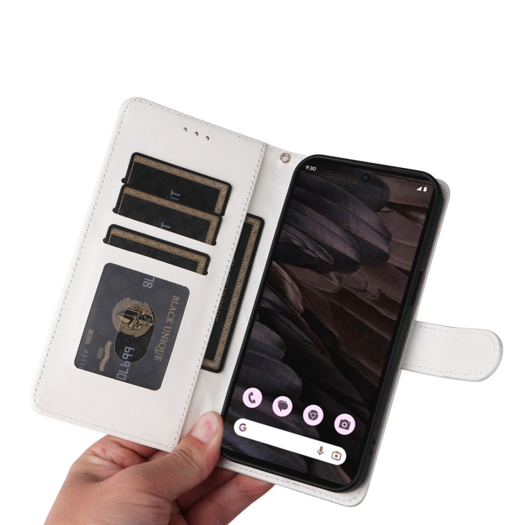 For Google Pixel 7a Diamond Lattice Leather Flip Phone Case