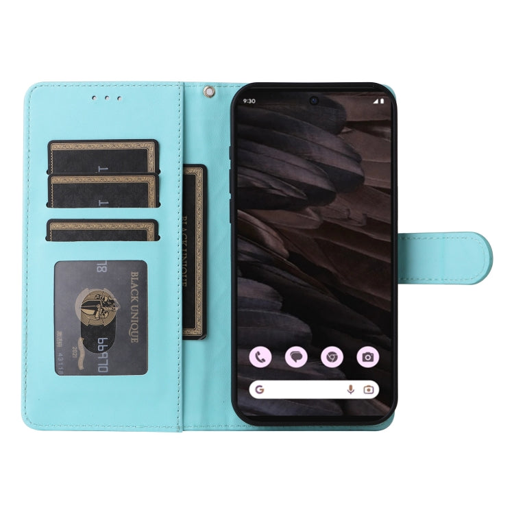 For Google Pixel 7a Diamond Lattice Leather Flip Phone Case